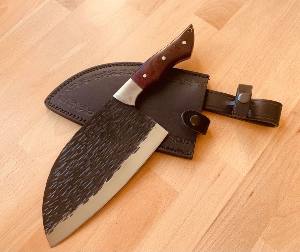 Serbian Cleaver Chopper Knife Serbian Meat Cleaver Masterchef