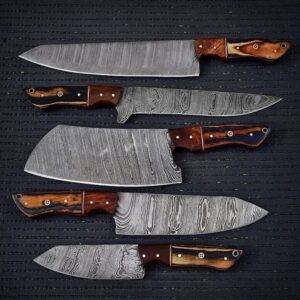 Damascus Steel Chef Knife set