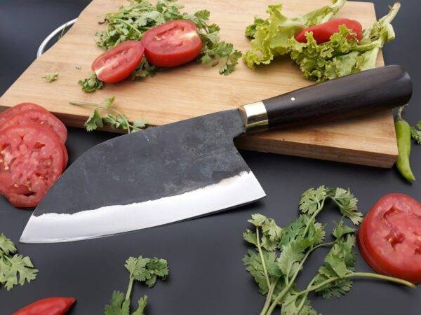 Carbon Steel Cleaver Knife